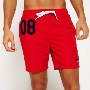 Superdry Premium Water Polo Shortsit Punainen