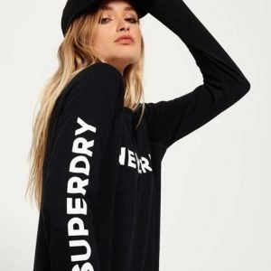 Superdry Pyöreäkauluksinen New York City Pusero Musta