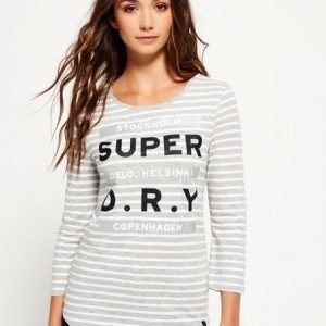 Superdry Raidallinen Nordic Pusero Harmaa