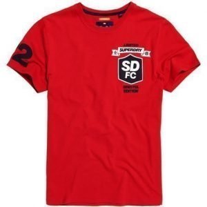 Superdry Rajoitetun Erän Moderni T-paita Punainen