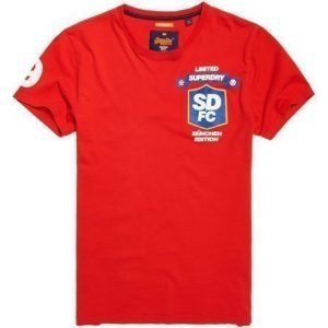 Superdry Rajoitetun Erän Moderni T-paita Punainen