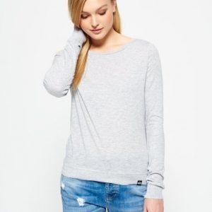 Superdry Raw Edge Pusero Harmaa