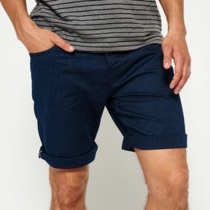 Superdry Refined Dry Dobby Shortsit Laivastonsininen