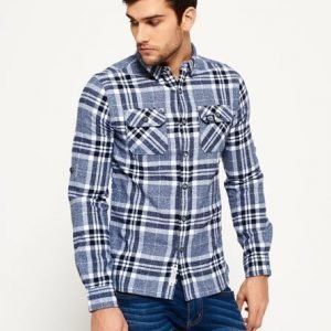 Superdry Refined Lumberjack Paita Laivastonsininen