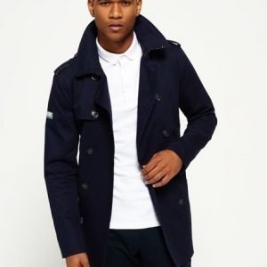 Superdry Remastered Rogue Trenssitakki Laivastonsininen