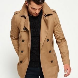 Superdry Remastered Rogue Trenssitakki Ruskea