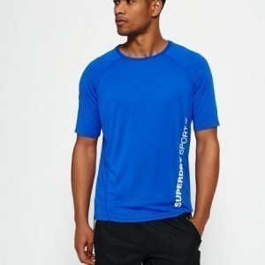 Superdry Rento Sports Athletic T-paita Sininen