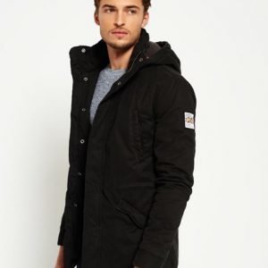 Superdry Rookie Military Parkatakki Musta