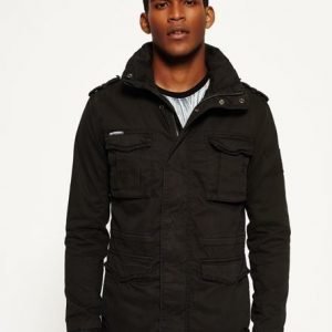 Superdry Rookie Military Takki Musta