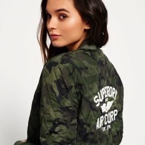 Superdry Sd 1 Pilottitakki Vihreä