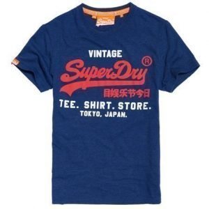 Superdry Shirt Shop T-paita Laivastonsininen