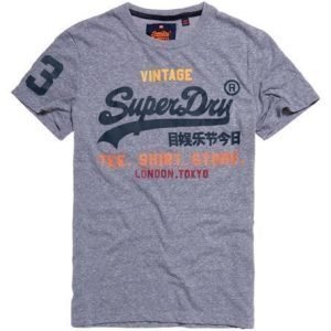 Superdry Shirt Shop T-paita Sininen