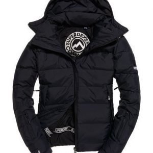 Superdry Ski Command Utility Hupputakki Laivastonsininen