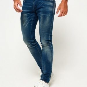 Superdry Skinny Farkut Sininen