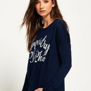 Superdry Slouch Midwest Toppi Laivastonsininen