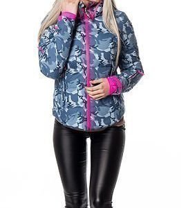 Superdry Snow Ski Command Utility Jacket Blue Ice Camo