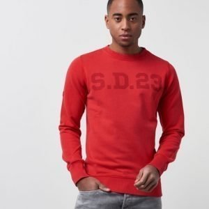 Superdry Solo Sport Crew Red