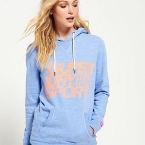 Superdry Sport Essentials Huppari Sininen