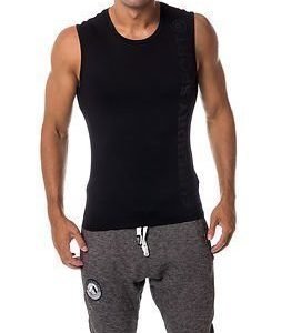 Superdry Sport Gym Sport Runner Vest Black