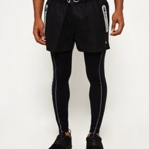 Superdry Sports Athletic Runner Legginsit Musta