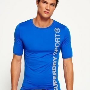 Superdry Sports Athletic T-paita Sininen