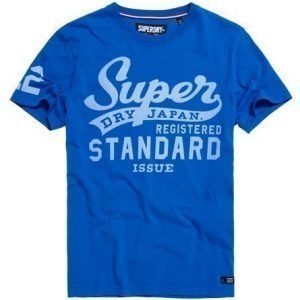 Superdry Standard Issue T-paita Sininen