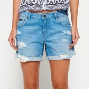 Superdry Steph Boyfriend Shortsit Sininen