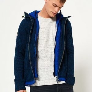 Superdry Storm Blizzard Vetoketjuhuppari Sininen