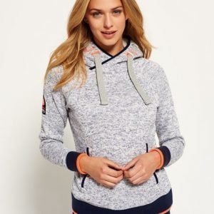 Superdry Storm Cross Neck Huppari Harmaa