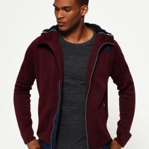 Superdry Storm Double Zip Huppari Punainen