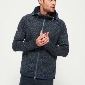 Superdry Storm Double Zip Huppari Sininen