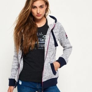 Superdry Storm Vetoketjuhuppari Sininen