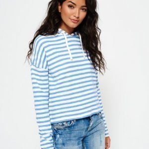 Superdry Stripe Pier Huppari Sininen