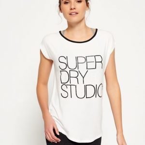 Superdry Studio T-paita Valkoinen