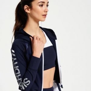 Superdry Super Speed Sport Vetoketjuhuppari Laivastonsininen