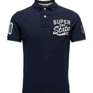 Superdry Super State S/S Pique Polo lyhythihainen pikeepaita