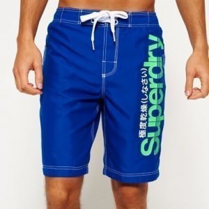 Superdry Superdry Surffishortsit Sininen