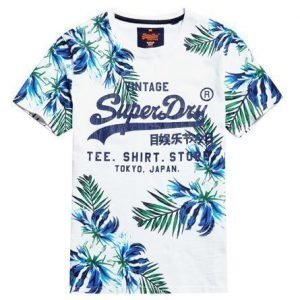 Superdry Surf Store T-paita Valkoinen