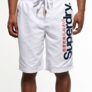 Superdry Surffishortsit Valkoinen