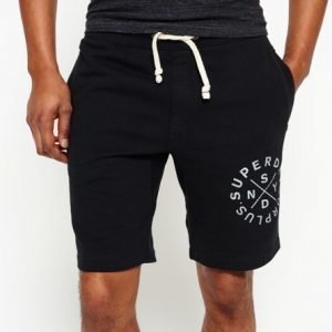 Superdry Surplus Goods Collegeshortsit Musta