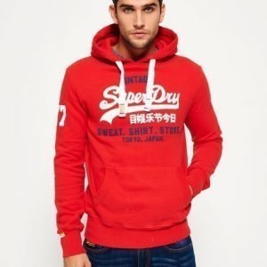 Superdry Sweat Shirt Store Huppari Punainen