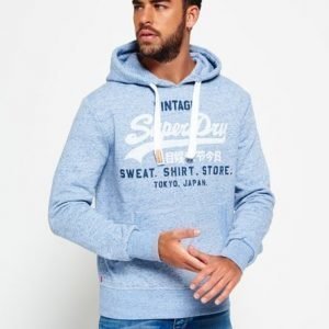 Superdry Sweat Shirt Store Huppari Sininen