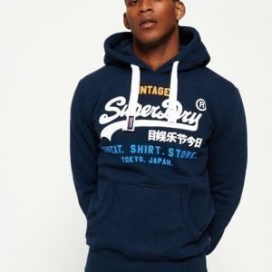 Superdry Sweat Shirt Store Tri Huppari Sininen