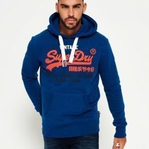 Superdry Sweat Shirt Store Tri Huppari Sininen