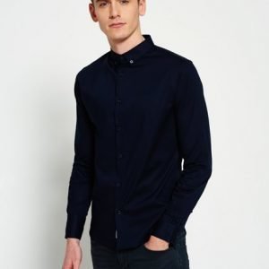 Superdry Tailored Slim Fit Kauluspaita Laivastonsininen