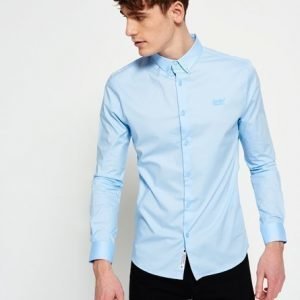 Superdry Tailored Slim Fit Kauluspaita Sininen