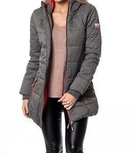 Superdry Tall Polar Sports Puffer Grey Marl