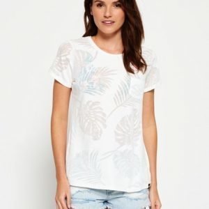 Superdry Taskullinen Essential T-paita Valkoinen