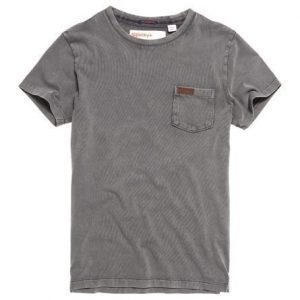 Superdry Taskullinen La T-paita Harmaa