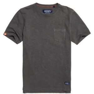 Superdry Taskullinen Originals T-paita Harmaa